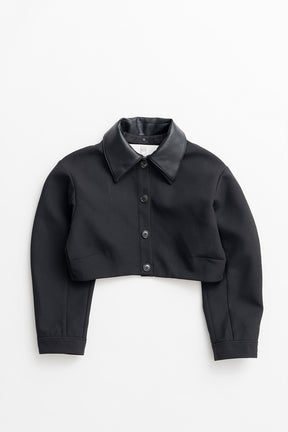 Detachable No-Collar Bonding Blouson - 2026AUTUMN