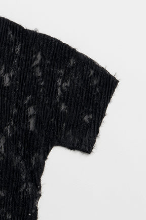 Lace Pleats Top