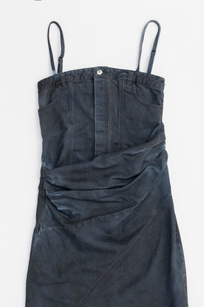 【25 SPRING PRE ORDER】2WAY Lame Denim Dress