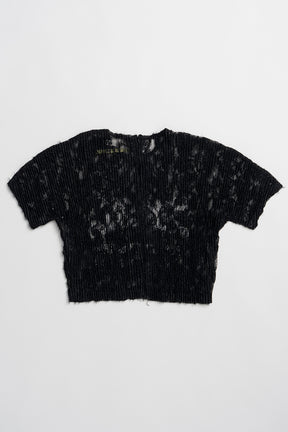 Lace Pleats Top