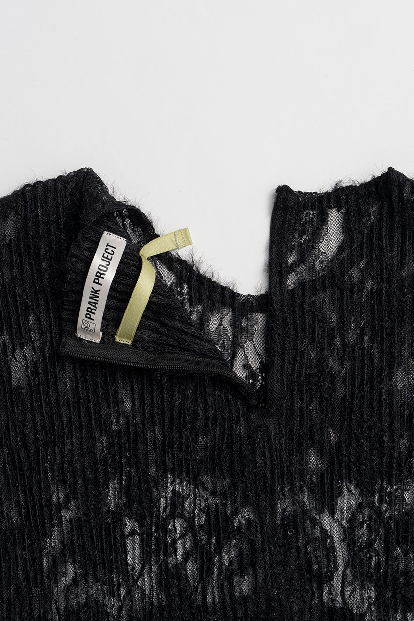 Lace Pleats Top