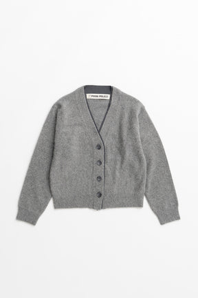 Fox Blend Double Neck Cardigan - 2026WINTER