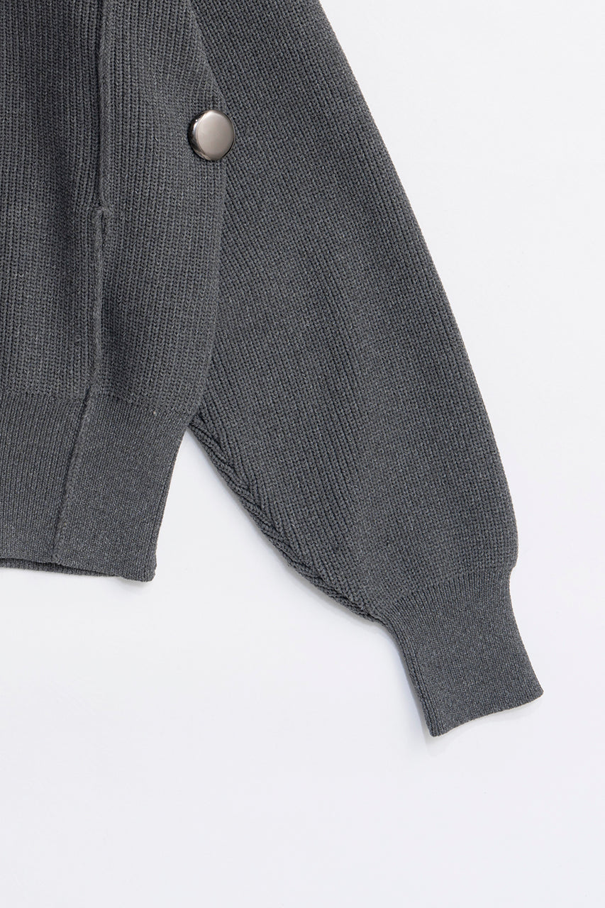 Hoodie Knit Cardigan - 2025 WINTER