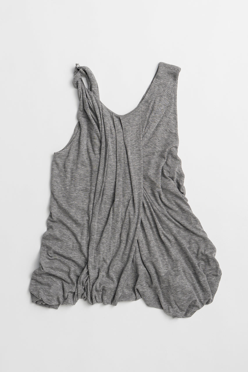 Twist Shoulder Drape Top