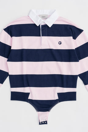 Striped Long Sleeve Polo Body