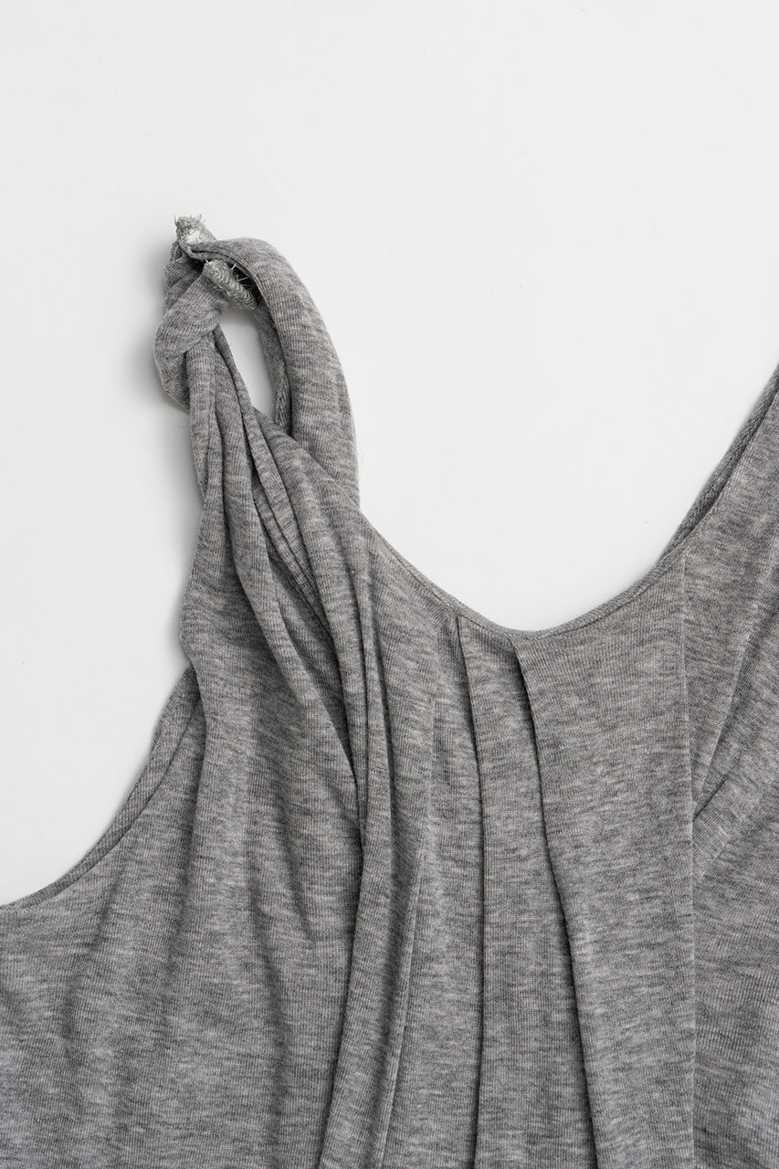 Twist Shoulder Drape Top