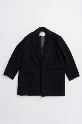 Mohair Shaggy Tailored Coat - 2025 AUTUMN