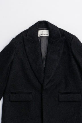 Mohair Shaggy Tailored Coat - 2025 AUTUMN