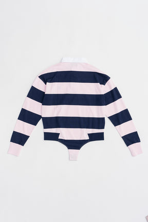 Striped Long Sleeve Polo Body