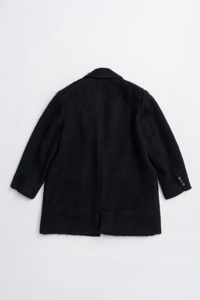Mohair Shaggy Tailored Coat - 2025 AUTUMN