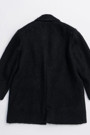 Mohair Shaggy Tailored Coat - 2025 AUTUMN