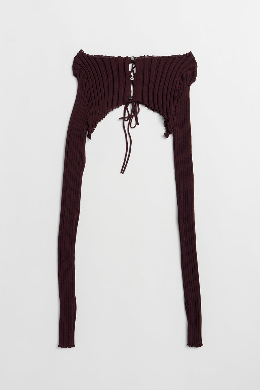 2WAY Sheer Rib Bolero - 26SUMMER