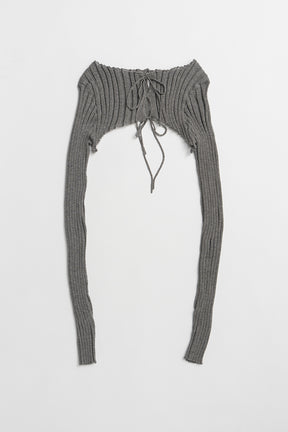 2WAY Sheer Rib Bolero - 26SUMMER