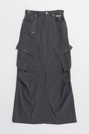 【25 SPRING PRE ORDER】Cargo Pocket Maxi Skirt