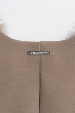 Fur Trimmed Vest