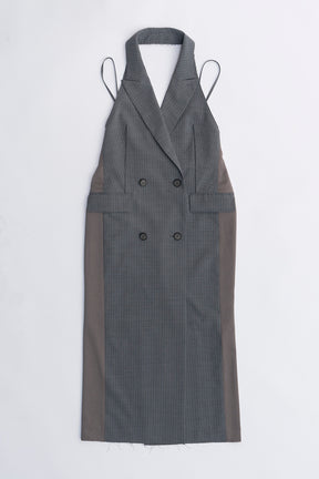 【24SPRING PRE ORDER】Tailored Gilet Dress