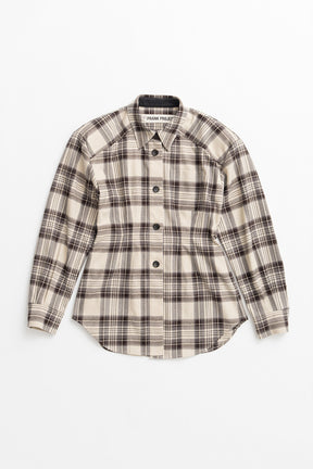 Shaped Waist Check Shirt - 2026WINTER
