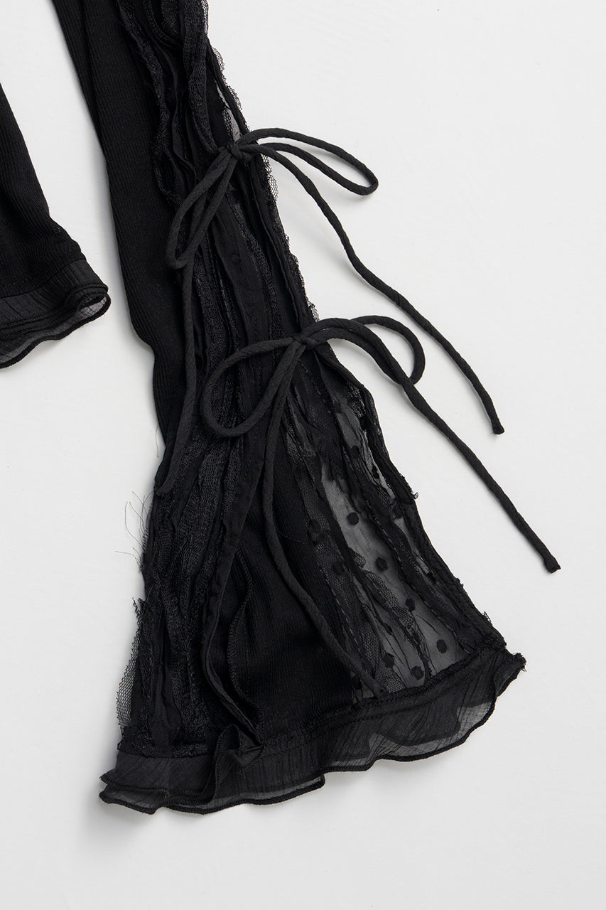 Sheer Dot Slim Shirt - PRE ORDER