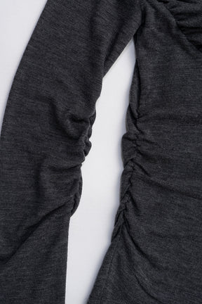 Drape Cross-Over Top - 2025 WINTER