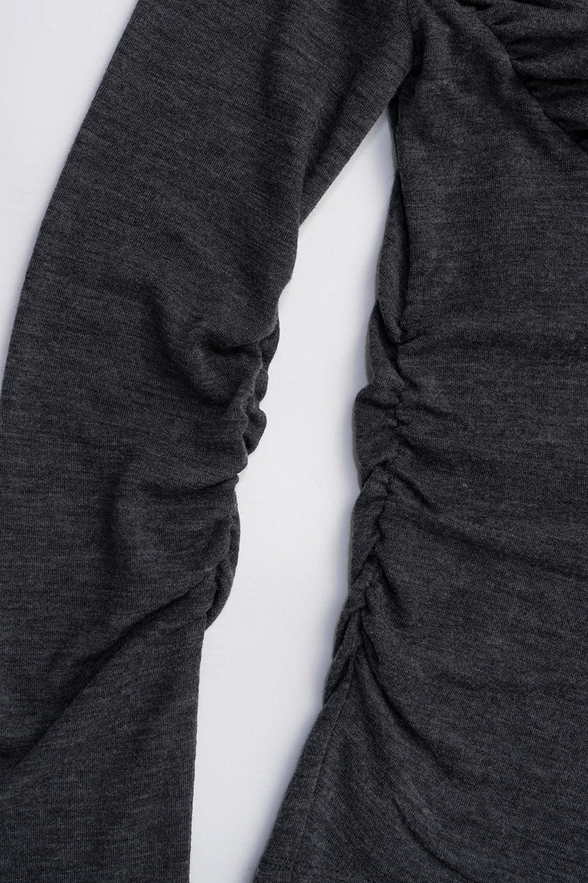 Drape Cross-Over Top - 2025 WINTER