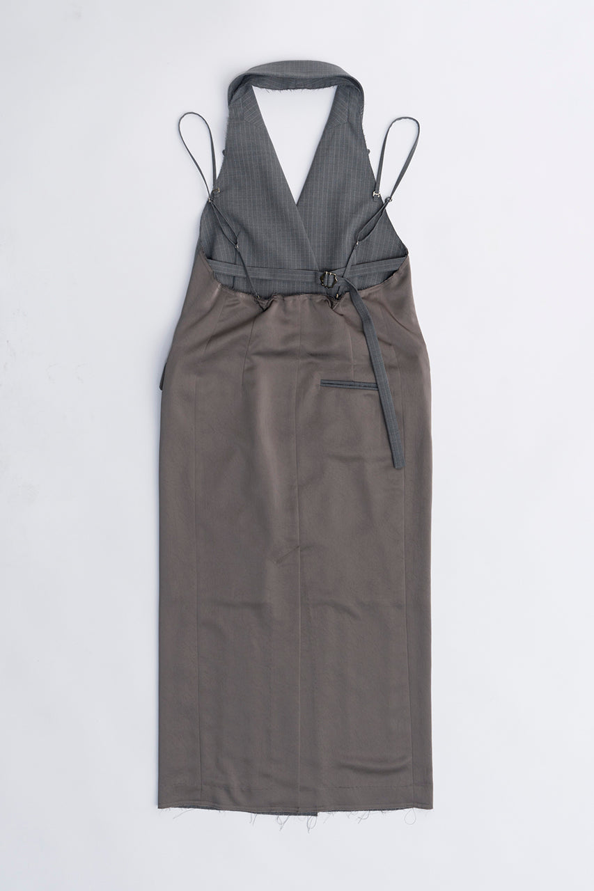 【24SPRING PRE ORDER】Tailored Gilet Dress