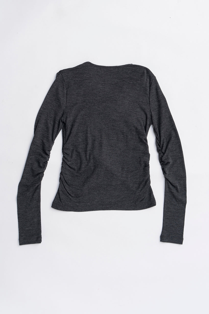 Drape Cross-Over Top - 2025 WINTER
