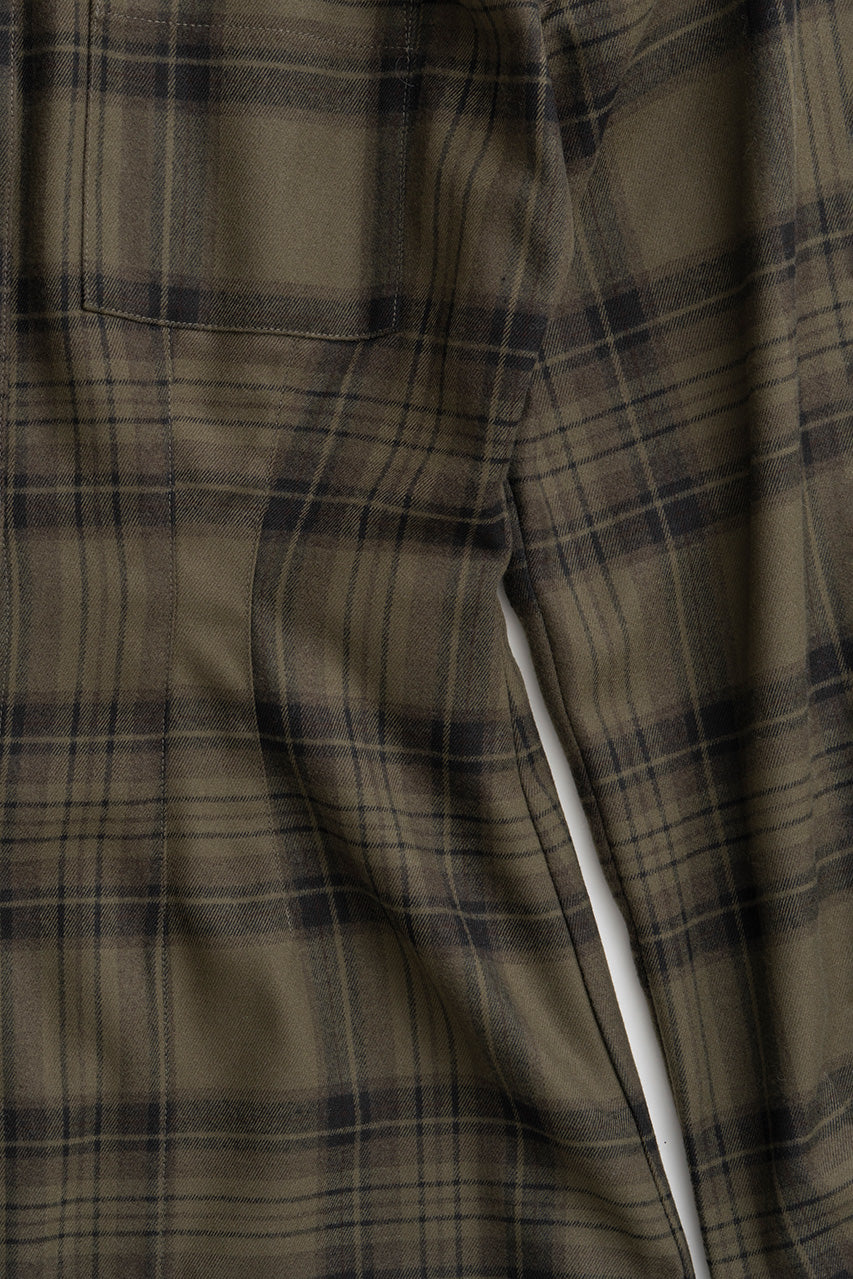 Shaped Waist Check Shirt - 2026WINTER