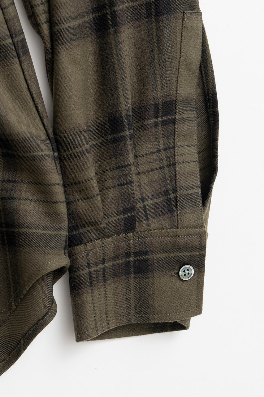 Shaped Waist Check Shirt - 2026WINTER
