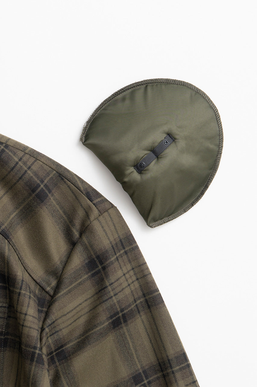Shaped Waist Check Shirt - 2026WINTER