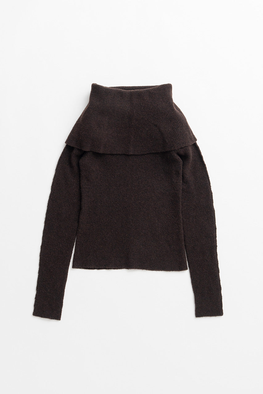 Drape Collar Knit - 2026WINTER