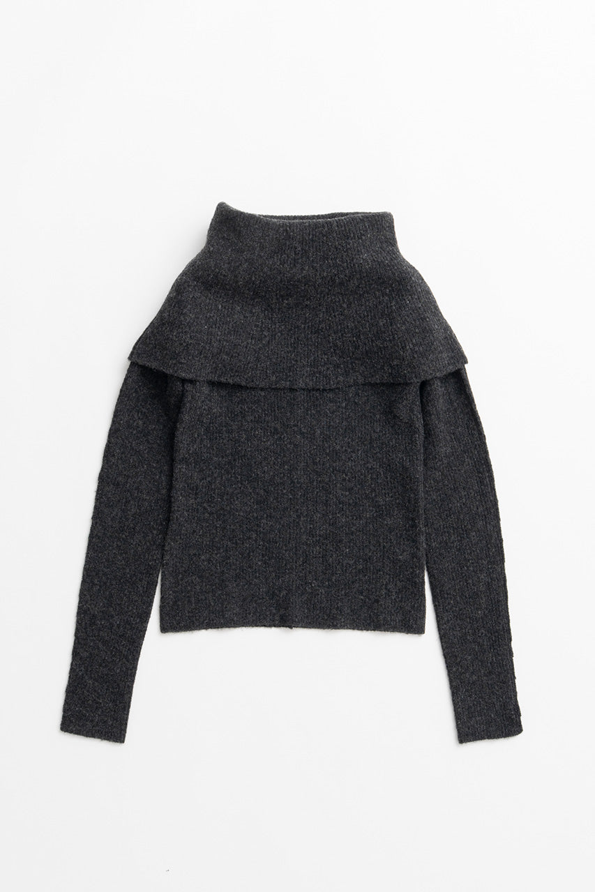 Drape Collar Knit - 2026WINTER
