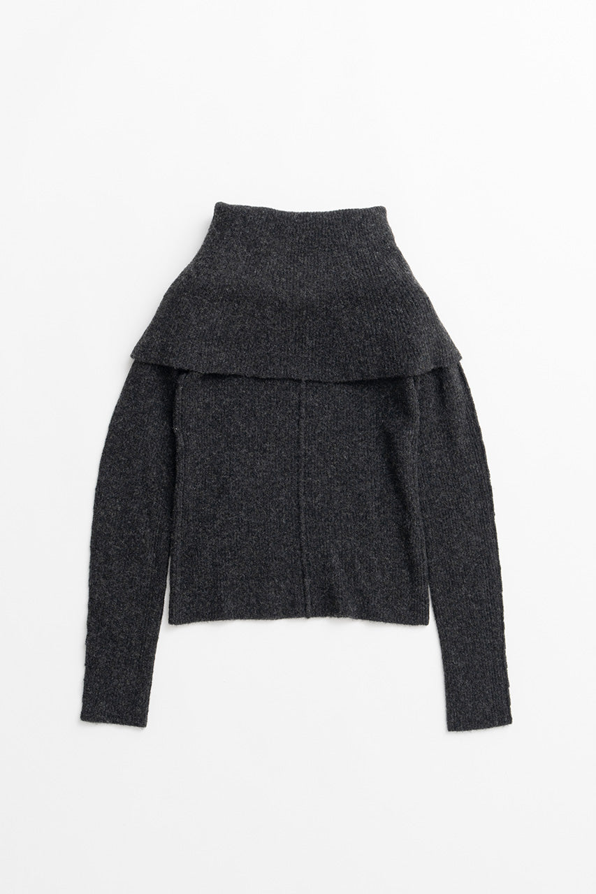 Drape Collar Knit - 2026WINTER