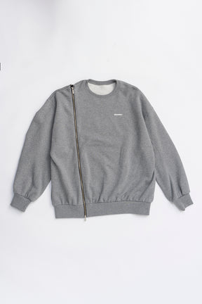 Oversized Zipper Sweatshirt - 2025 WINTER