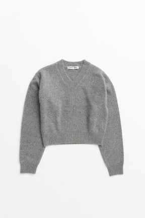 Fox Blend V-Neck Knit - 2026WINTER