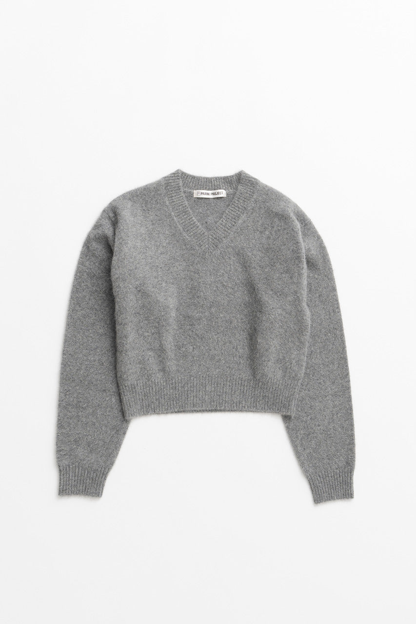 Fox Blend V-Neck Knit - 2026WINTER