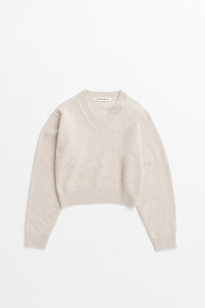 Fox Blend V-Neck Knit - 2026WINTER