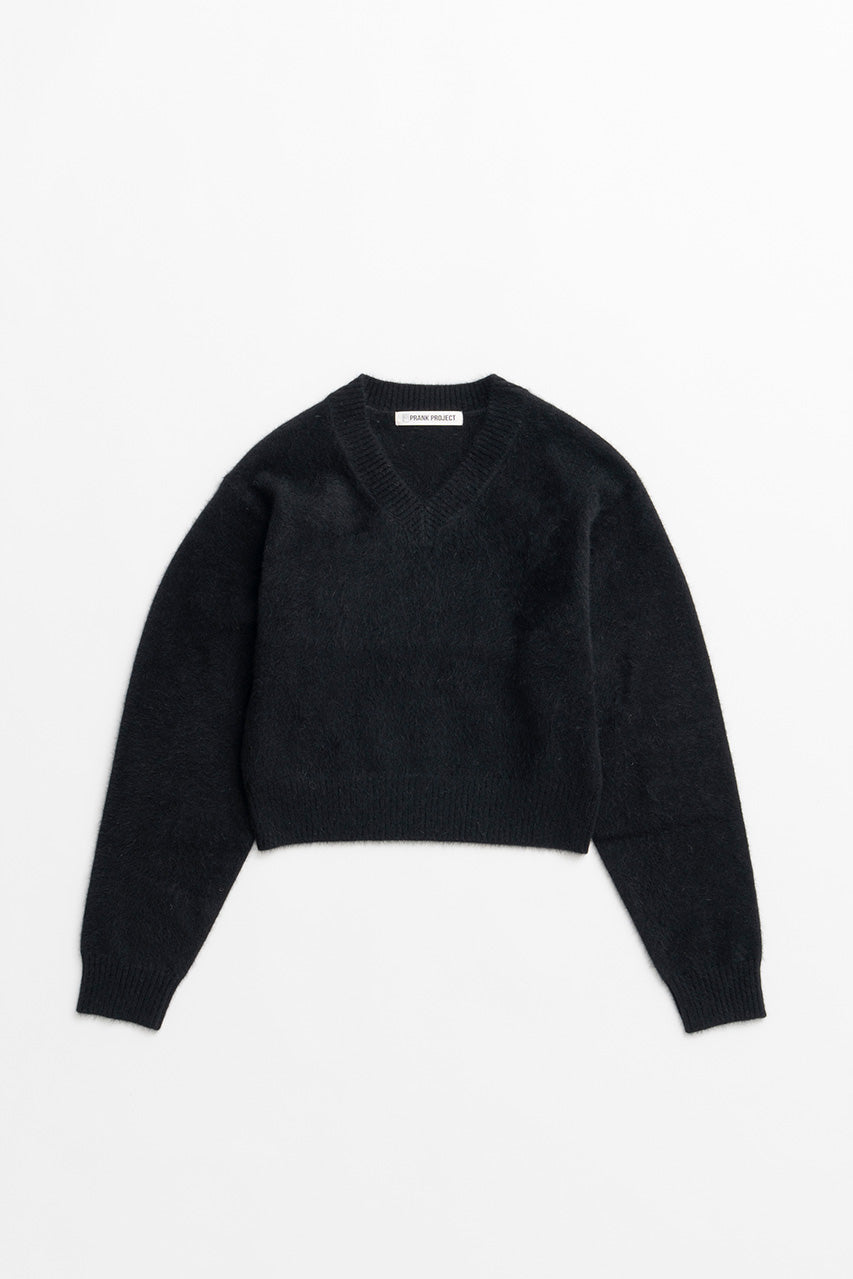Fox Blend V-Neck Knit - 2026WINTER