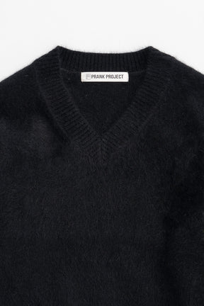Fox Blend V-Neck Knit - 2026WINTER