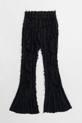 【25 SPRING PRE ORDER】Fringe Jacquard Flare Pants