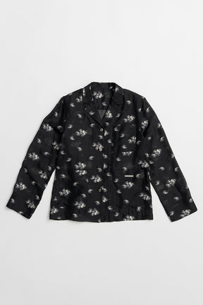 Flower Jacquard Lounge Shirt
