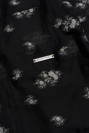 Flower Jacquard Lounge Shirt
