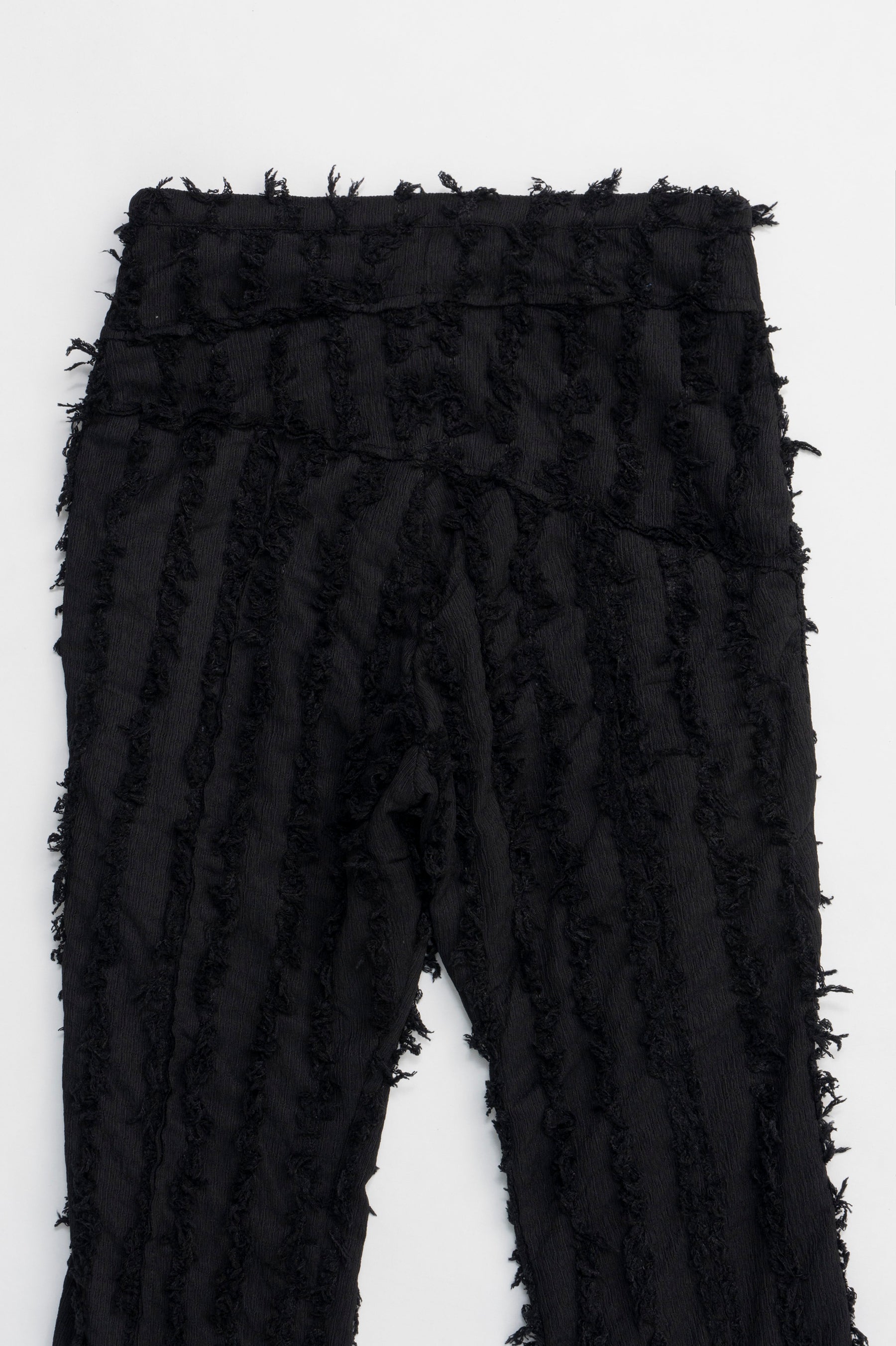 【25 SPRING PRE ORDER】Fringe Jacquard Flare Pants