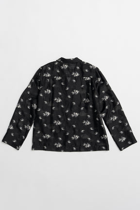 Flower Jacquard Lounge Shirt