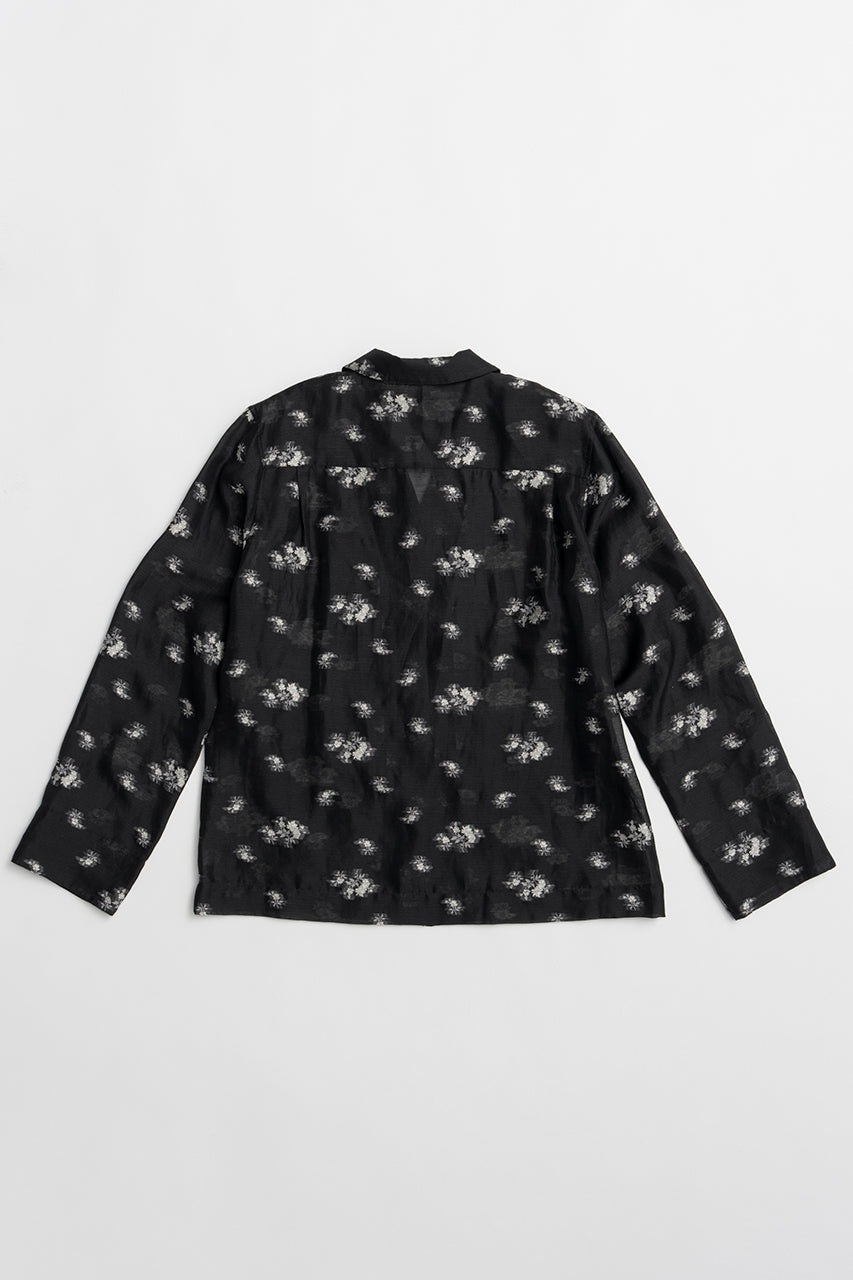 Flower Jacquard Lounge Shirt