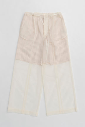 【25 SPRING PRE ORDER】Bonded Tulle Pants