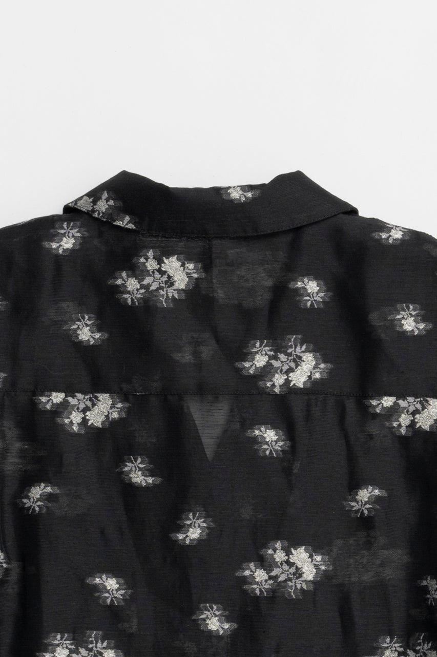 Flower Jacquard Lounge Shirt
