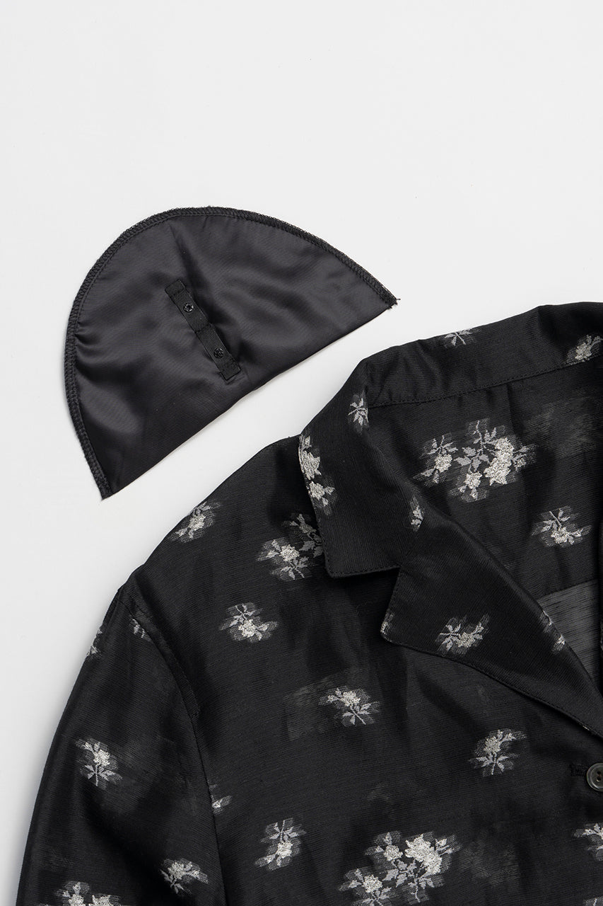 Flower Jacquard Lounge Shirt