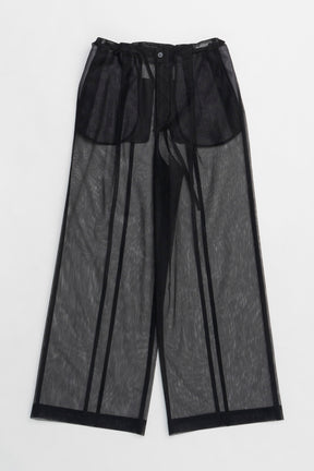 【25 SPRING PRE ORDER】Bonded Tulle Pants