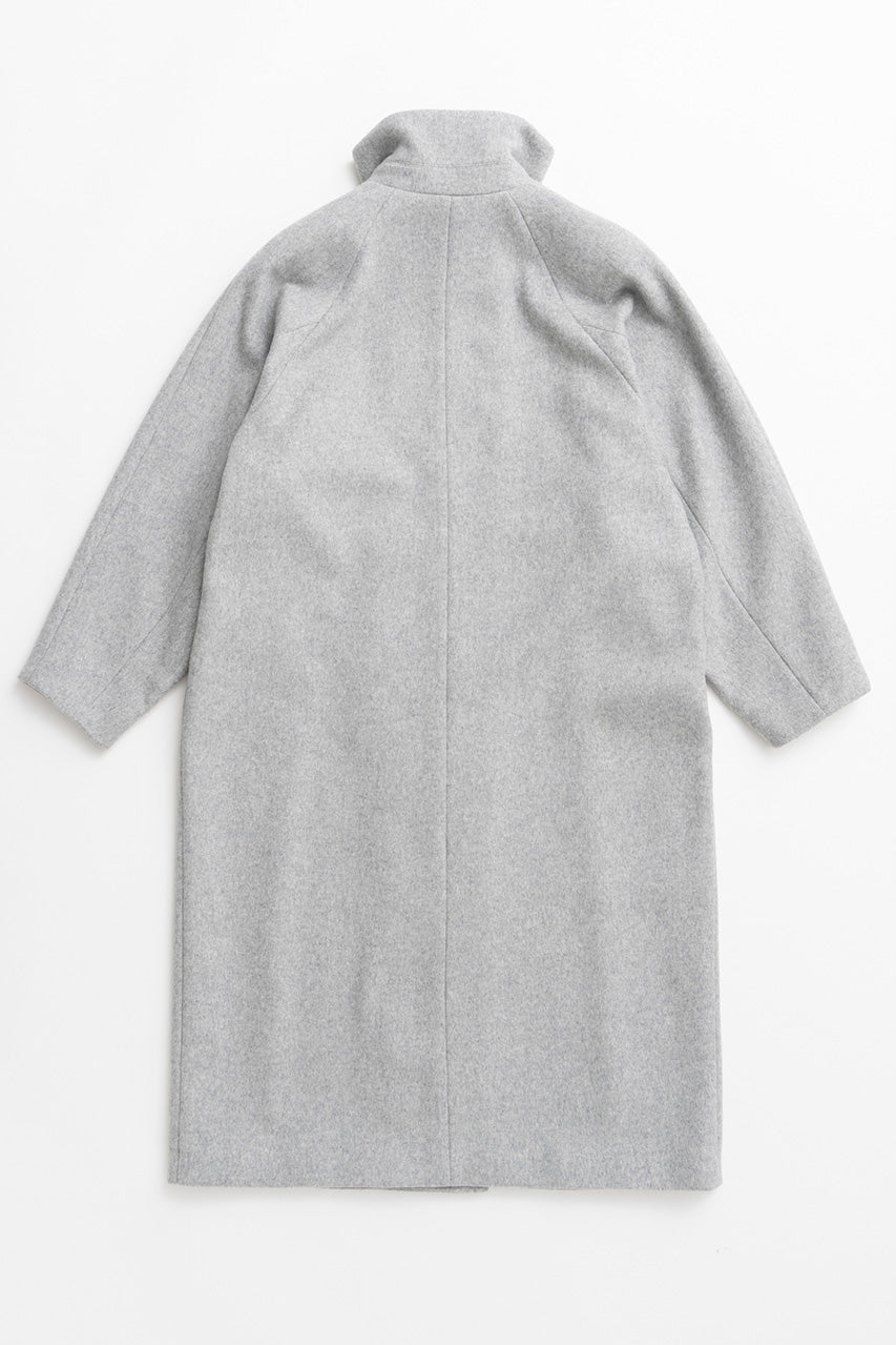 High-Neck Long Coat - 2026WINTER