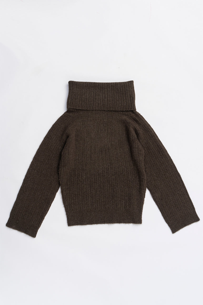 Off-Shoulder Knit - 2025 WINTER